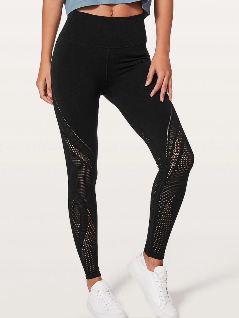 Lululemon Reveal Interconnect Black Leggings - Size 8 Womens